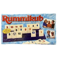 Original RUMMIKUB Fast Moving Rummy Tile Game~Pressman~Vintage 1997~NEW~Sealed