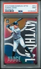 2019 Panini Donruss Optic Mythical Aaron Judge #M-2 PSA 9
