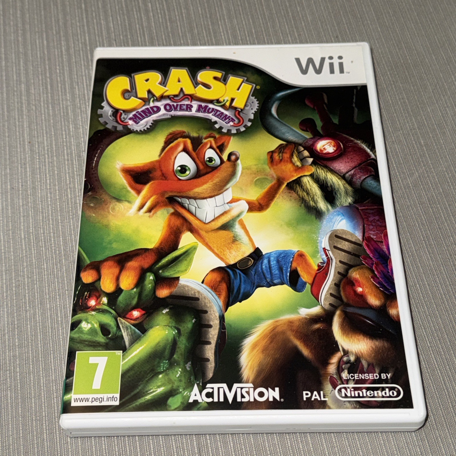 Crash Bandicoot: Mind Over Mutant Video Game for Nintendo Wii