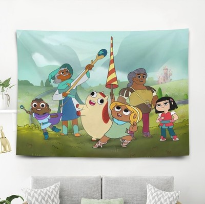 Pinecone and Pony Wandteppich Wandbehang Schlafzimmer Wandkunst Hintergrund