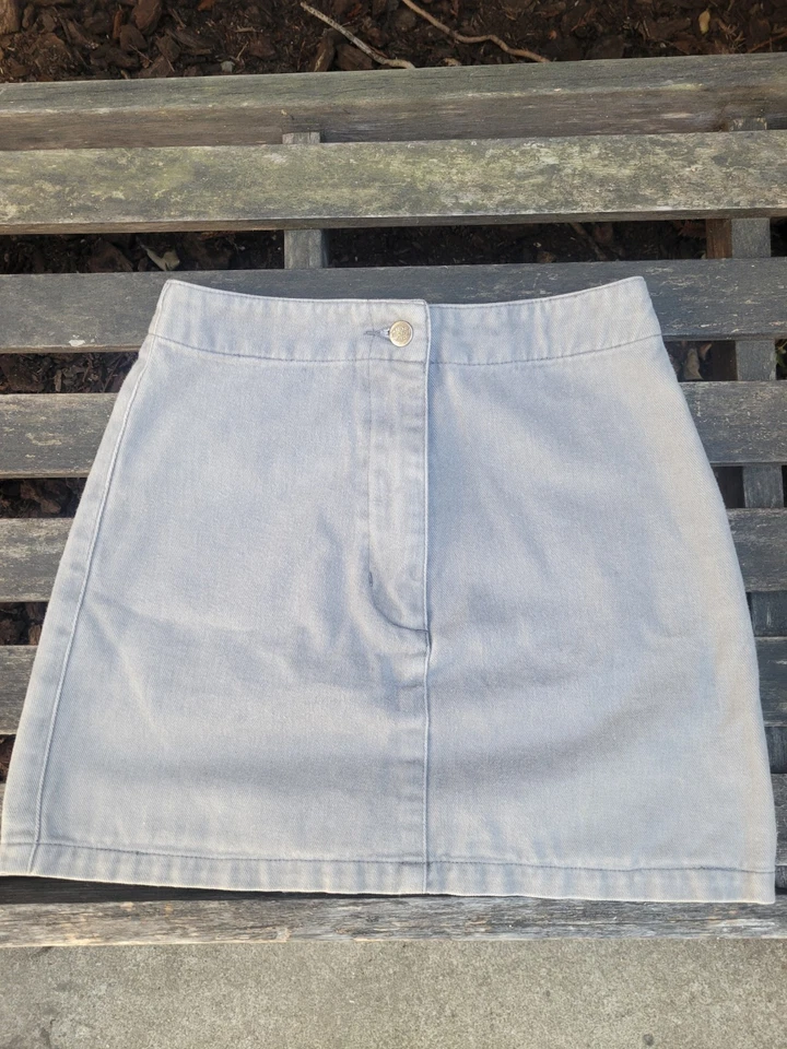 Falda de algodón para mujer Harley Davidson Motor Clothes talla: XS gris Foto 3 de 4