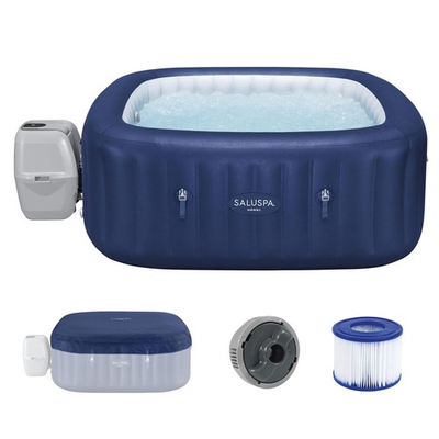 #ad SaluSpa Hawaii Energy Smart AirJet 4 6 Person Inflatable Hot Tub w App Control $584.99