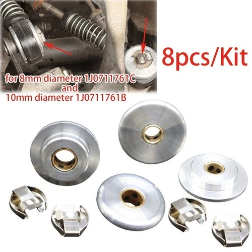 Upgrade Kit For VW Golf MK3 MK4 MK5 Gear Shift Cable End Bushing w/ Lock Washer