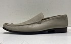 Coach Dustin Grey Pebbled Leather Venetian Loafers Made in Italy Size 13 D — photo 1