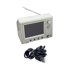 1:12 Scale Dollhouse Miniature Doll Furniture Retro TV Player Television