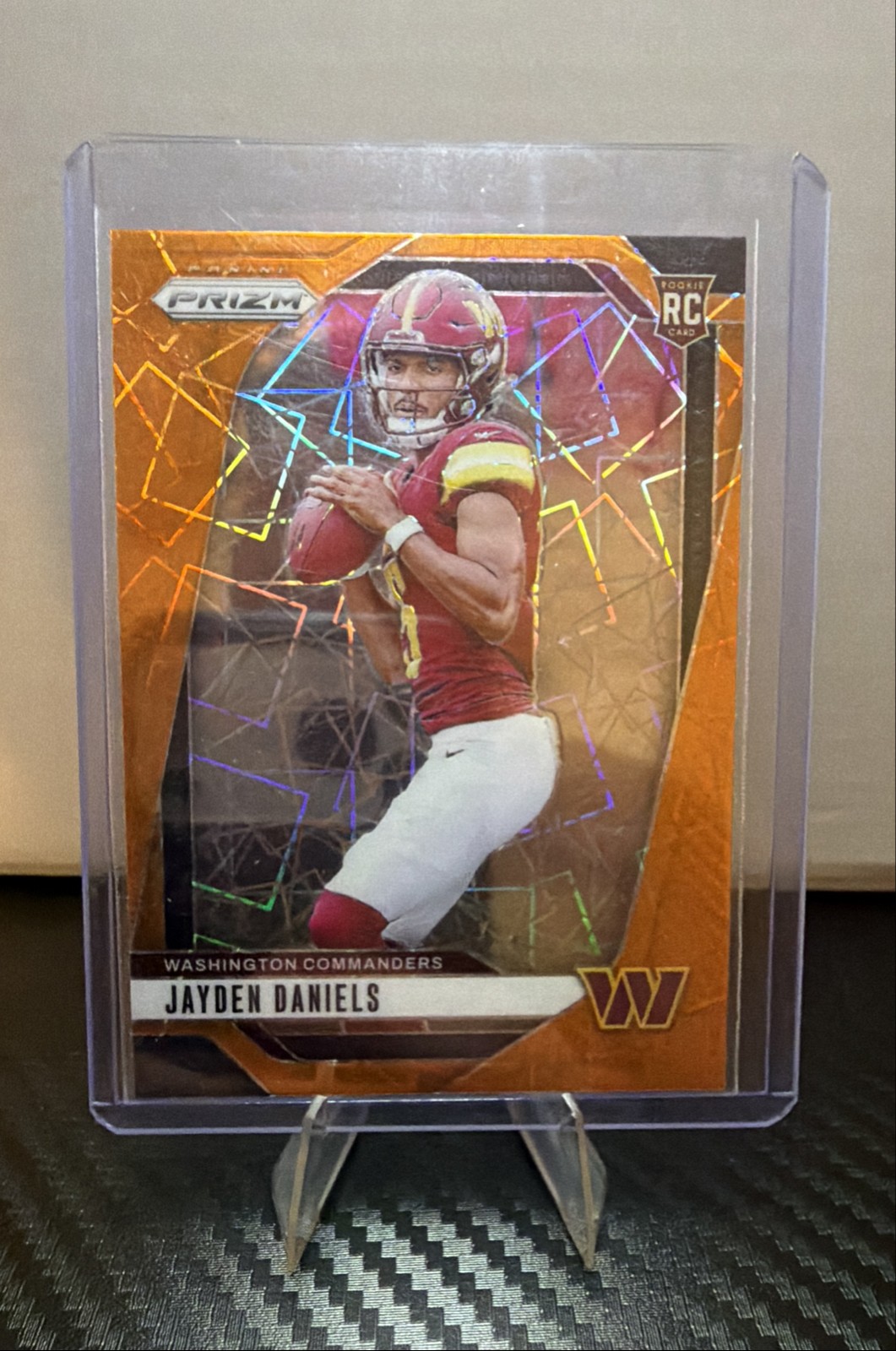 2024 Panini Prizm - Rookies Jayden Daniels #347 Lazer Prizm (RC)