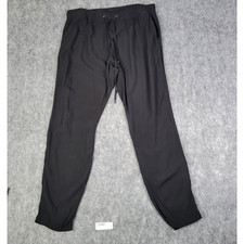 DeFacto Women Pants 44 Large 12 Black Jogger Athleisure Sweatpant Drawstring