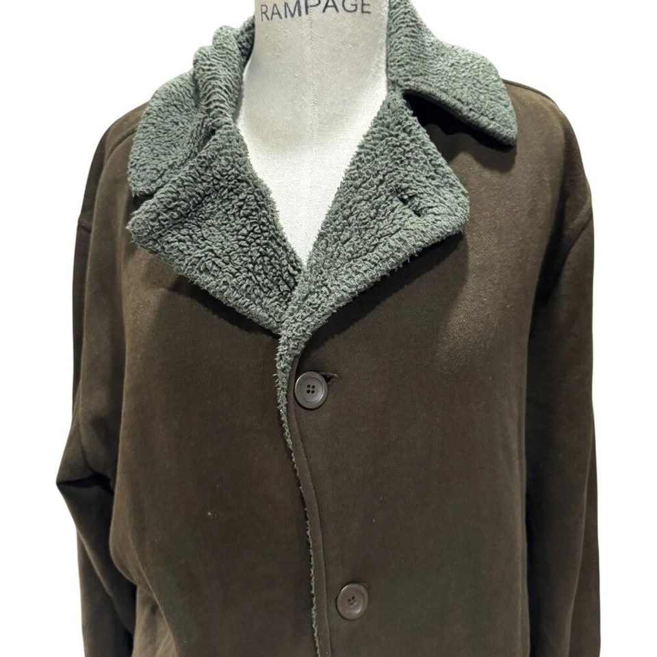 Rare Design Vintage Volcom Sherpa Collar Jacket - Y2K 2000s Era - Image 4 of 4