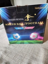 Gender Reveal Soccer Ball With Pink Dust