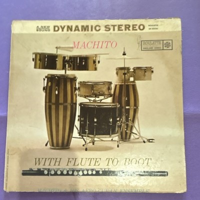 Machito With Flute To Boot 12'' Vinyl LP Afro-Cuban Jazz Roulette SR 52036 33 RPM