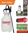 Translucent 1 Gallon Sprayer with Adjustable Nozzles for Pest Control & Weeds