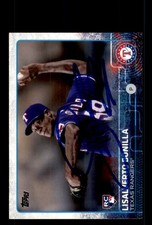 Signed Baseball Card Auto Lisalverto Bonilla 2015 Topps #691 Texas Rangers