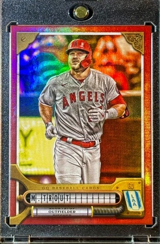 2022 Topps Gypsy Queen MIKE TROUT / Angels - RED to /10! Card #72