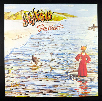 Genesis Foxtrot Rhino Re Made in Germany vinyl record LP Prog Classic Rock NM M-