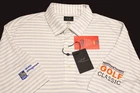 GREG NORMAN ML75 POLY GOLF SHIRT--M--RBC--GOLF CLASSIC--UNWORN!!--NEW!!TAGS!!