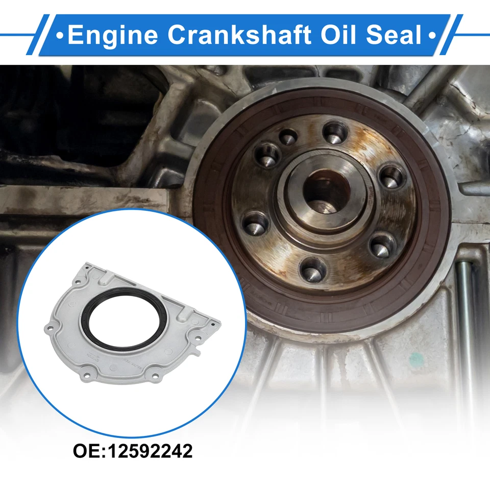 Sello de aceite del cigüeñal trasero de 1 pieza con brida para CADILLAC ATS SRX Nº12592242 Foto 2 de 4