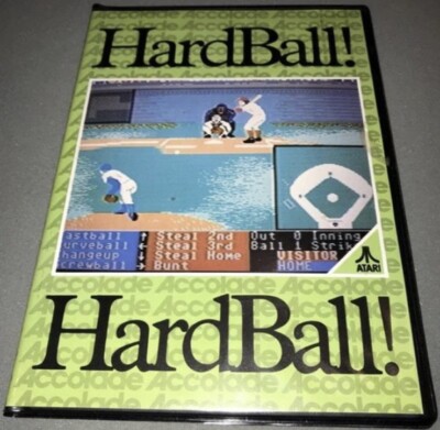 HARDBALL! - US GOLD / ACCOLADE - Atari XL / XE DISK - Seltenes Programmierwerkzeug!