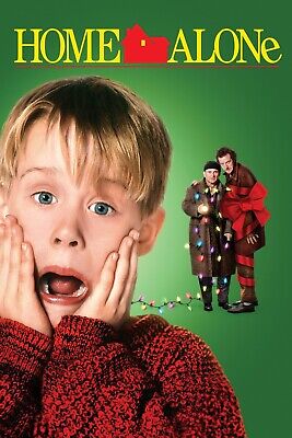 1992 Home Alone 2 Movie Poster 11X17 Kevin Macaulay Culkin Wet Bandits  🗽🎄🍿