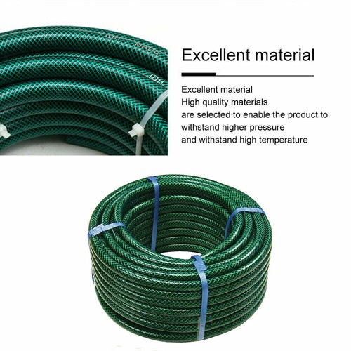 30M 50M 75M 100M Garden Hose Pipe Reinforced Braided Watering Hosepipe Reel Pvc - Picture 3 of 46