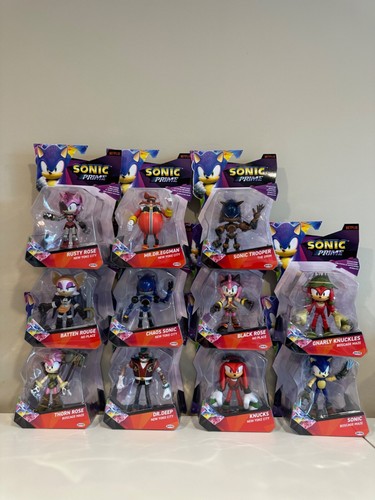 Netflix Sonic Prime Figuren Thorn Rose Eggman Sonic Chaos Sie wählen LESEN!! - Bild 2 von 24