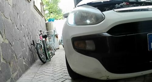 KIT LUCI DIURNE PER FIAT PUNTO EVO POSIZIONE INTERNO PUNTO NO ERRORE CANBUS - Picture 4 of 6
