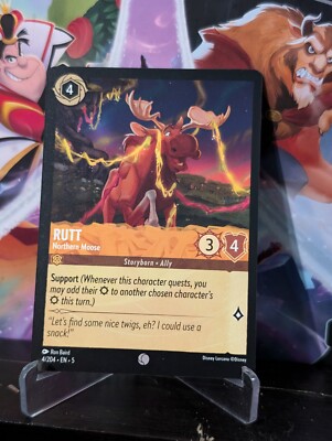 Rutt - Northern Moose 4/204 Common Shimmering Skies Lorcana Non Foil