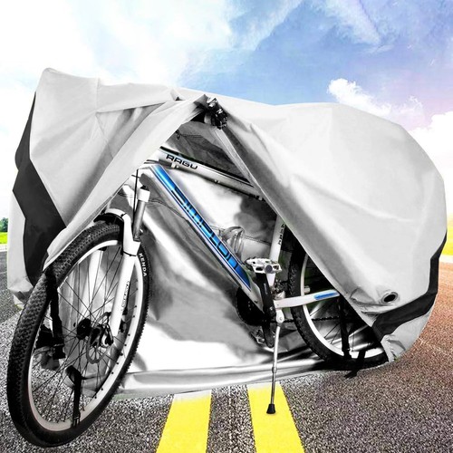 Fits 1 Bikes Storage Bicycle Cover Bike UV Sun Rain Dust Waterproof Protector US - Picture 11 of 12