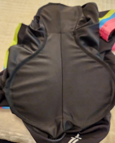 Jpojpo New Black Women's 2XL Padded Cycling Bike Shorts NWT - Picture 3 of 7