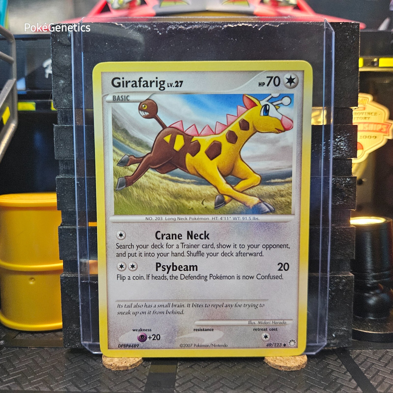 Girafarig Mysterious Treasures 49/123 Diamond & Pearl Pokémon TCG Uncommon
