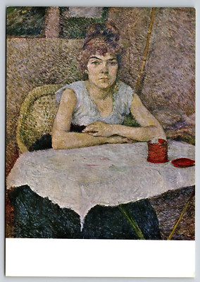 Postcard Continental Art Print Card Vincent Van Gogh Henri de Toulouse Lautrec