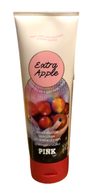 VICTORIA S SECRET PINK EXTRA APPLE FRAGRANCE BODY LOTION CREAM 8 oz New