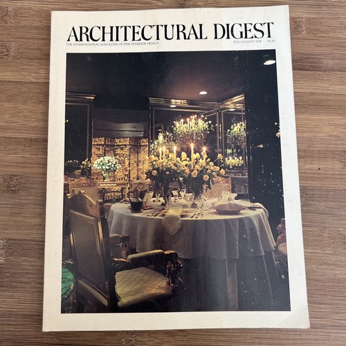 Architectural Digest July August 1978 Pop Artist Roy Lichtenstein Long ...