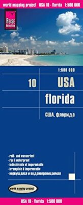 NEW USA  Florida Reise Know How Verlag  Map paperback waterproof guide BOOK #582