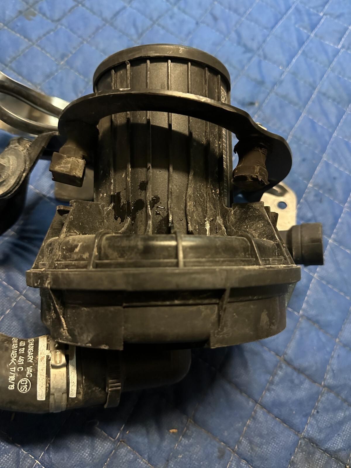 2018 AUDI R8 RIGHT SECONDARY AIR INJECTION PUMP OEM 4S0 906 601 B ~READ!!~