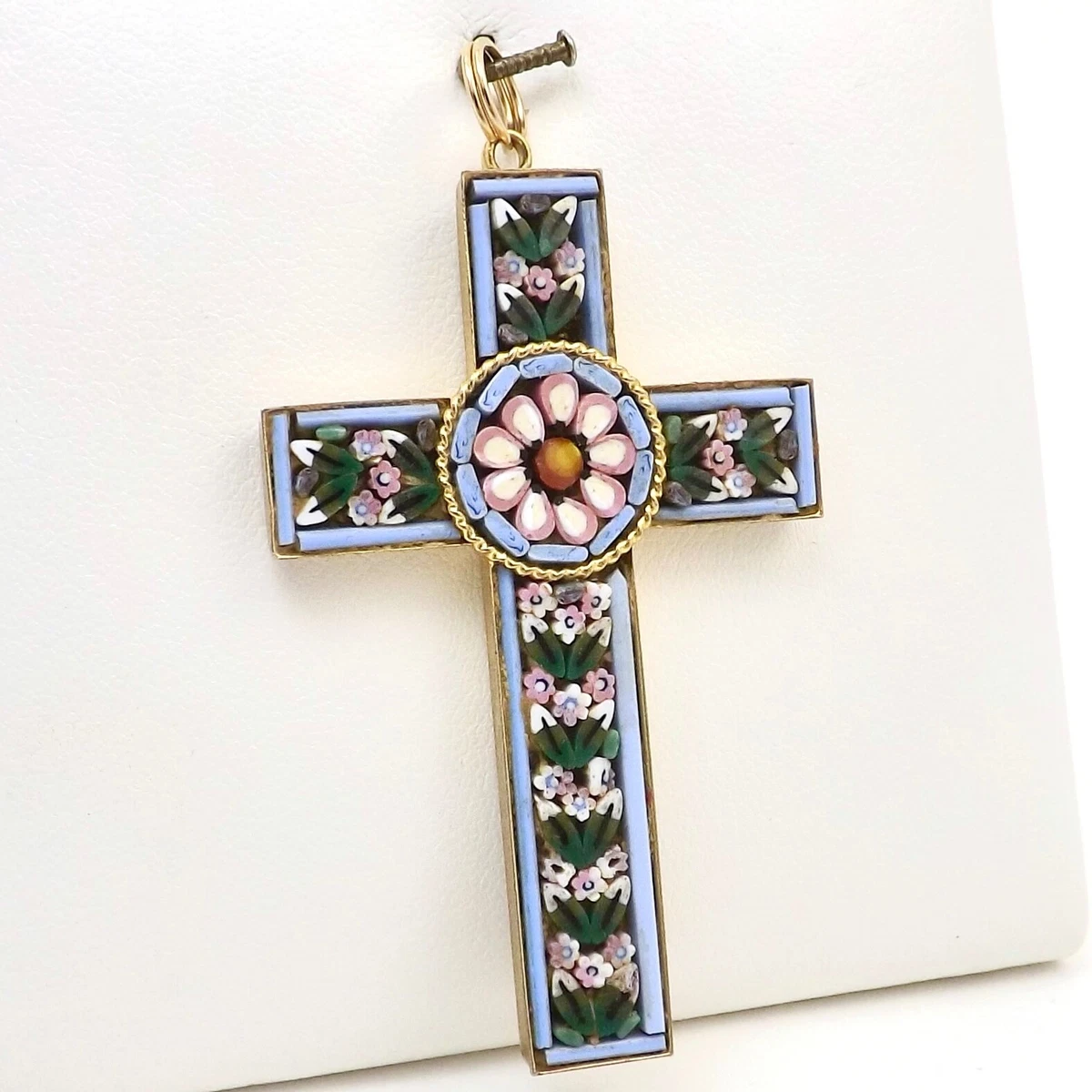 Micro cross best sale pendant