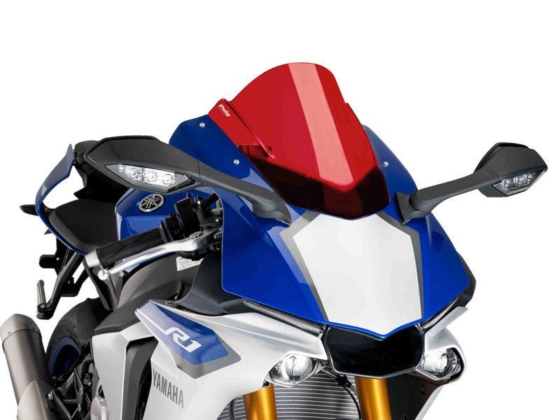 Puig Red Z-Racing Screen Yamaha YZF R1 2015-2019
