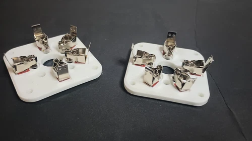 Pair 3-500z Tube Sockets(Two Sockets) Ham Radio Amplifier
