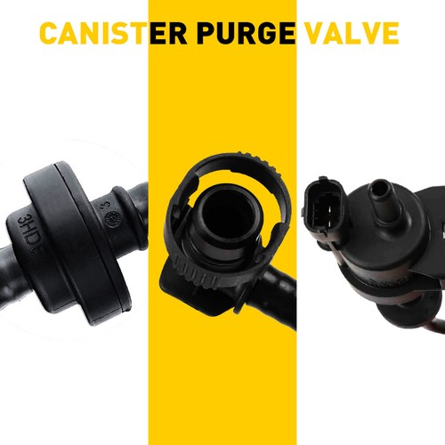 Black Vapor Canister Purge Valve Solenoid For 2015-2020 Chevrolet Trax 4Cyl 1.4L - Picture 7 of 11