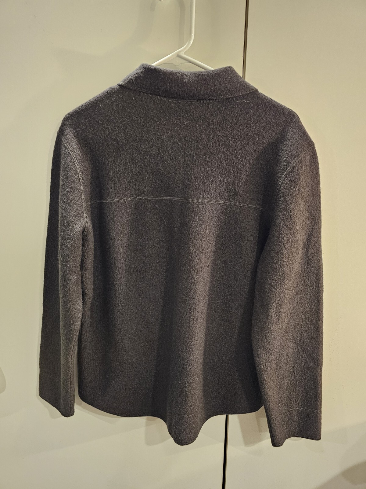 Talbots Womans Medium Wool Gray Jacket - image 4