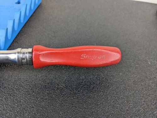 #bj649 Snap On Tools FHLFD80 3/8 Flex Head Ratchet Hard Handle - RED - Picture 4 of 14