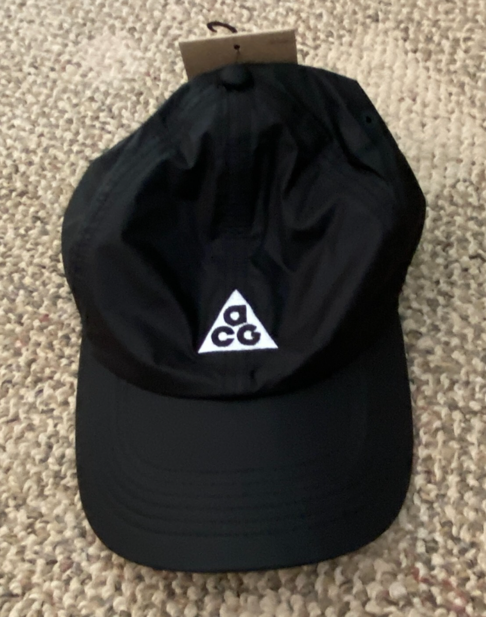 Nike ACG Cap Hat Dri-FIT Club Unstructured FB6533-010 Black Adult