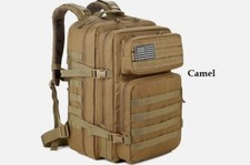 45L Large Tactical Military Backpack Waterproof Rucksack Hiking Laptop Backpack