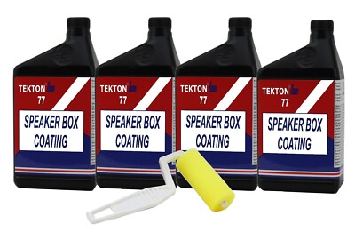 Speaker Box Coating Paint Water Based Roll-On Application Fast Drying 