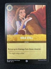 Disney Lorcana Floodborn - Hold Still - Action 28 Holo Cold Foil