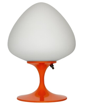 Stemlite Table Lamp by Designline in Retro Orange - Mid Century Retro Lamps