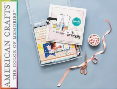We R Makers Craft & Photo Case Translucent Plastic Storage 12''x12'' 661105 by AC