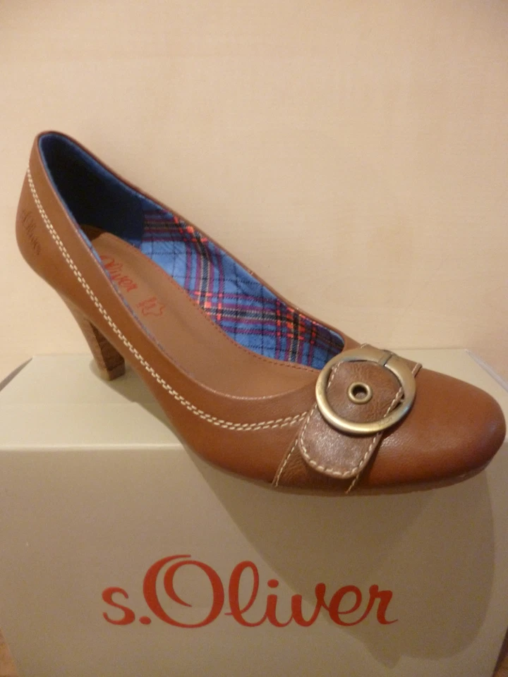s.Oliver Pumps Slipper Halbschuhe braun NEU!! - Bild 4 von 4
