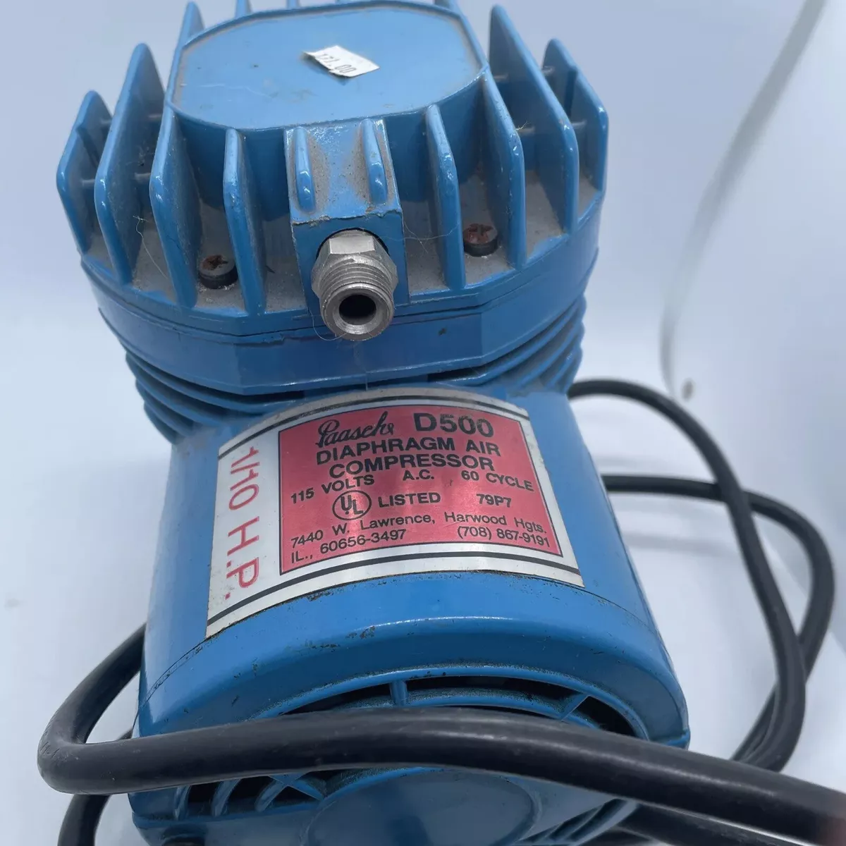Paasche on sale airbrush compressor