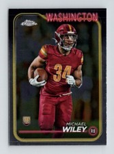 2024 Topps Chrome NFL Washington Commanders - RC Michael Wiley #300