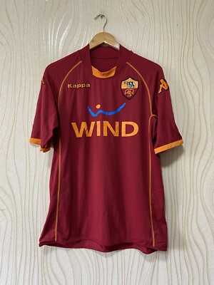 AS ROMA ITALY 2007/2008 FOOTBALL SOCCER SHIRT JERSEY AWAY KAPPA